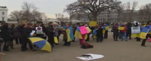 الانفصاليون في أوكرانيا ينظمون احتجاجا ضد بعثة منظمة الأمن والتعاون