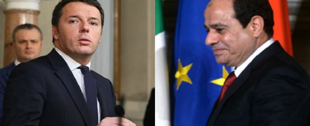 السيسى يؤكد لرئيس وزراء ايطاليا حرص مصر على حماية كافة البعثات الدبلوماسية