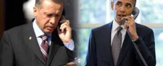 أوباما وأردوغان يبحثان هاتفيا تدفق المسلحين الأجانب إلى سوريا والعراق