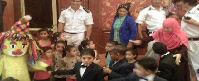 مديرية أمن القاهرة نظمت حفل ترفيهى لعدد من الأطفال الأيتام وذوى الإحتياجات الخاصة
