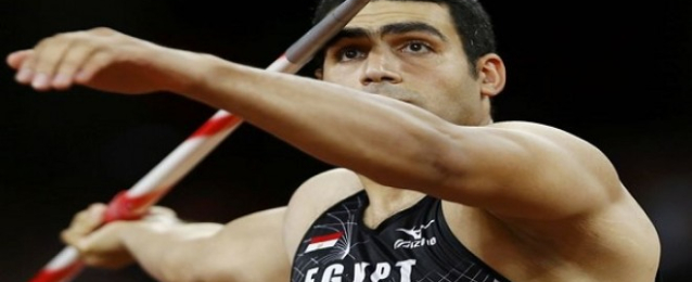 إيهاب عبدالرحمن يفوز بفضية بطولة العالم في رمي الرمح