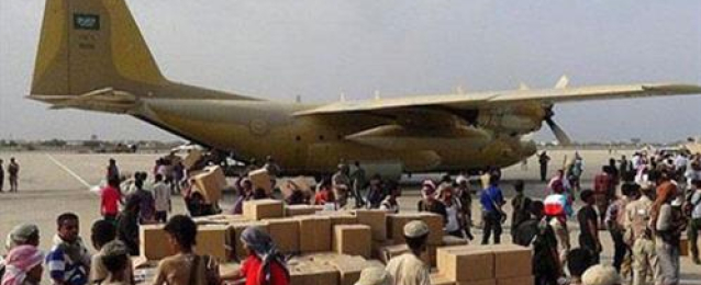 السعودية ترسل الطائرة الاغاثية السابعة للشعب اليمني