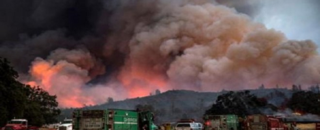 إجلاء 3 آلاف من السكان جنوب غربي إسبانيا جراء حرائق الغابات