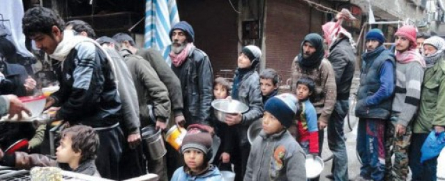 تفشي مرض التيفوئيد بين سكان مخيم اليرموك للاجئين الفلسطينيين في دمشق