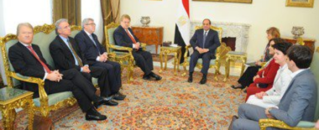 وفد البرلمان الأوروبي يشيد بجهود مصر في مكافحة الإرهاب والتطرف