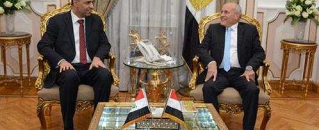 العصار يبحث مع وزير الصناعة العراقي إقامة منتج مشترك بالاعتماد على العمالة المصرية