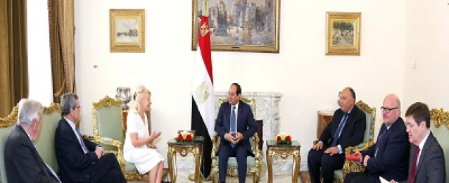 الرئيس يؤكد قدرة العلاقات المصرية الايطالية على التعامل مع الحوادث الفردية بدون تداعيات