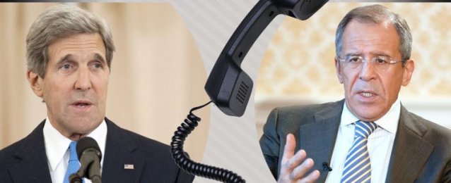 وزيرا خارجية أمريكا وروسيا يبحثان هاتفيا دعم اتفاق وقف الاعتداءات في سوريا