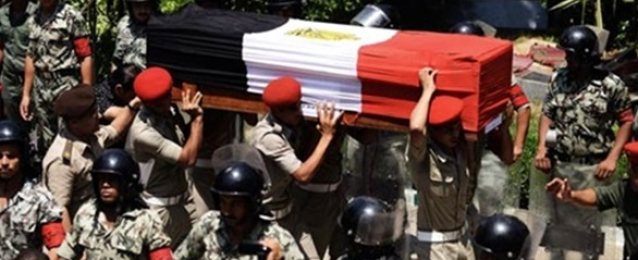 جنازة عسكرية لشهداء حاد ث حلوان بأكاديمية الشرطة يتقدمهم وزير الداخلية