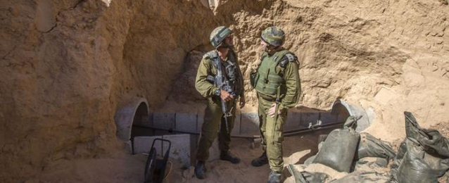 إسرائيل تقرر بناء جدار تحت الأرض على حدود غزة لمواجهة الأنفاق