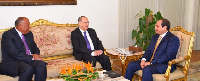 الرئيس السيسى يستقبل وزير خارجية قبرص بحضور سامح شكرى