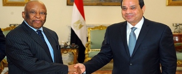 السيسى يستقبل رئيس مفوضية تنفيذ اتفاق التسوية بجنوب السودان