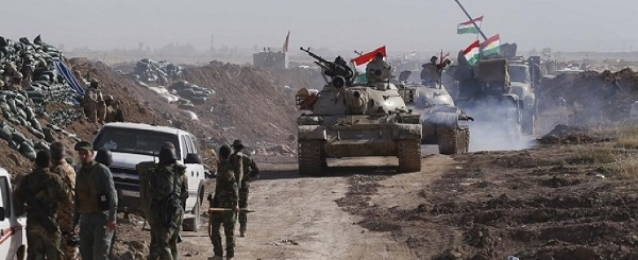 هجوم كبير من داعش على قوات البشمركة قرب كركوك