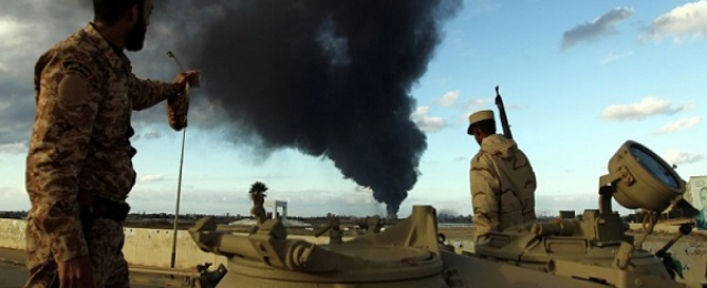 الجيش الليبي يتصدى لميليشيات تقدمت للهلال النفطي