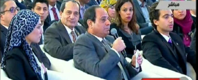 بالفيديو : السيسي يؤكد أن النهوض بمصر يتطلب الإلتزام والتفاني في العمل
