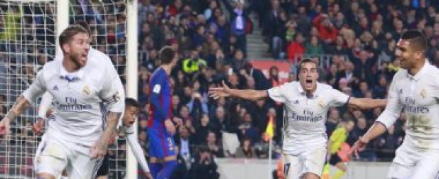الكلاسيكو.. راموس يقود ريال مدريد لخطف تعادل مثير من برشلونة