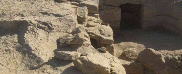 بالصور .. الكشف عن 12 مقبرة جديدة بمنطقة جبل السلسلة بأسوان
