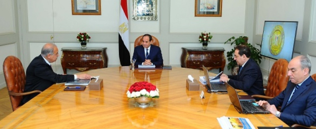 الرئيس السيسى يؤكد أهمية تحويل مصر إلى مركز إقليمى لتجارة وتداول الطاقة