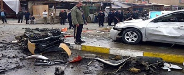 قتلى وجرحى في انفجار سيارة مفخخة ببغداد