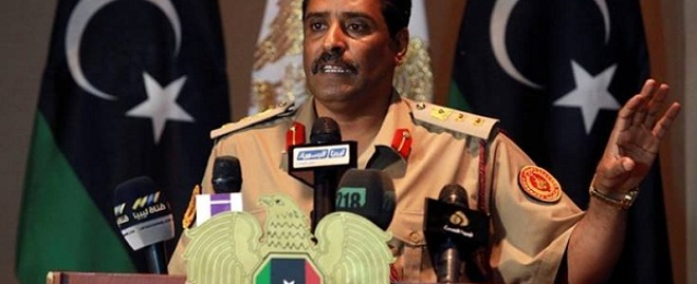 الجيش الليبي يعلن تدمير مركز إعلامي لعناصر إرهابية في “درنة”