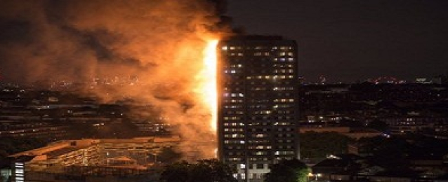 مقتل 79 شخصا في حريق البرج السكني في لندن