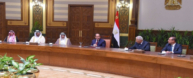 الرئيس السيسى يبحث مع وزراء الإعلام العرب دور الاعلام فى مكافحة الارهاب