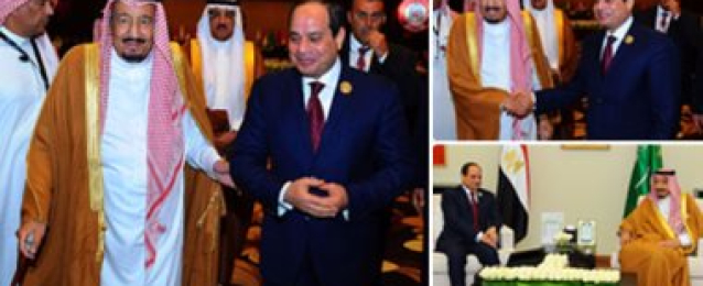 الملك سلمان يؤكد للرئيس السيسى وقوف السعودية مع مصر فى حربها ضد الإرهاب