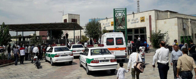 حادث  طعن فى مترو طهران ومقتل منفذ الهجوم