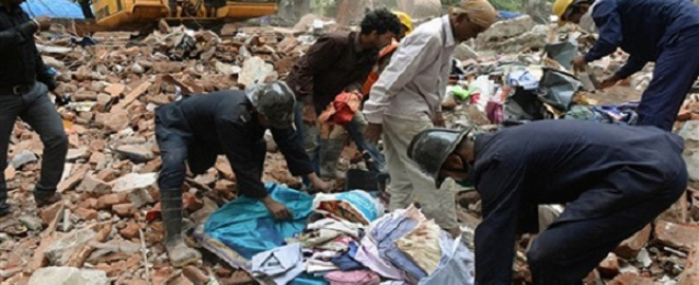 ارتفاع حصيلة ضحايا انهيار مبنى بالهند إلى 16 قتيلا و 30 مصابا