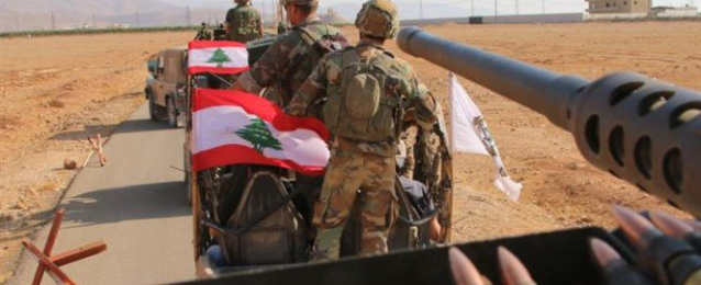 الجيش اللبناني يعلن وقف إطلاق النار في التلال الشرقية