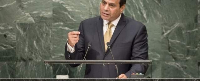 الرئيس السيسي يلقي بيان مصر أمام الجمعية العامة للأمم المتحدة مساء الثلاثاء