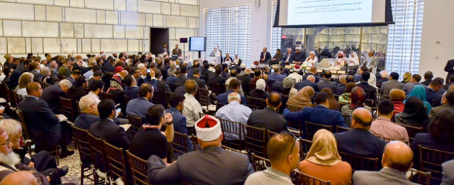 إفتتاح وتفاصيل وقائع مؤتمر التواصل الحضاري بين رابطة العالم الإسلامي والولايات المتحدة الأمريكية | صور