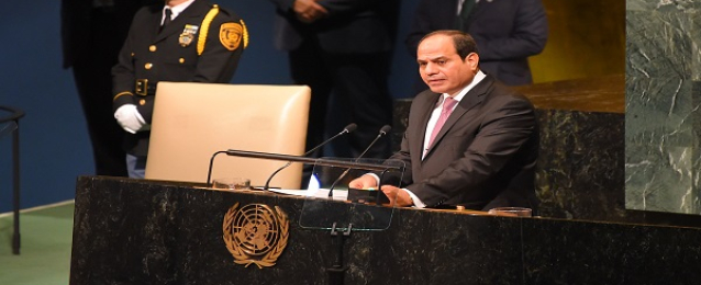 الرئاسة: مشاركة مصرية قوية في اجتماعات الجمعية العامة