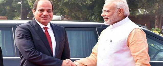 السيسي يلتقي رئيس وزراء الهند ورئيس جنوب افريقيا