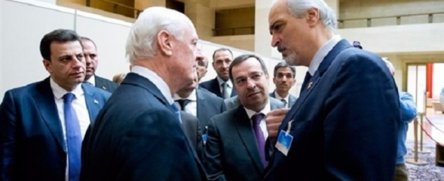 وفد الحكومة السورية يصل جنيف اليوم للمشاركة فى الجولة الثامنة من الحوار السورى
