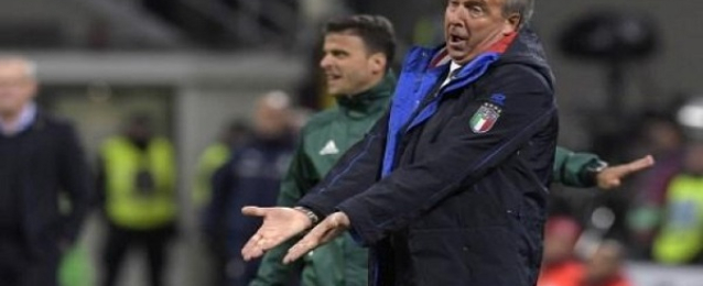 مدرب إيطاليا ينفي إستقالته بعد ضياع حلم المونديال