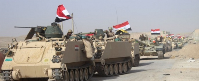 الجيش العراقى يدمر مخيمات لتنظيم داعش بالأنبار بالتعاون مع التحالف الدولى