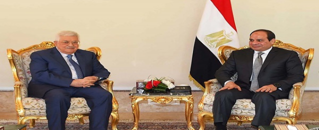 السيسي يؤكد موقف مصر الثابت من القضية الفلسطينية