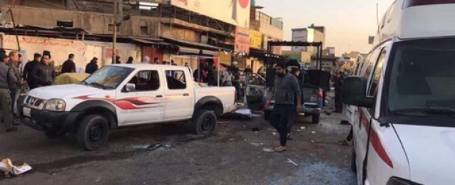 ارتفاع حصيلة ضحايا التفجير المزدوج بوسط بغداد إلى 121 قتيلا وجريحا