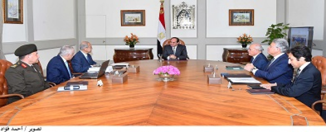 اجتمع السيد الرئيس/ عبد الفتاح السيسي اليوم مع السيد المهندس/ شريف اسماعيل رئيس مجلس الوزراء،