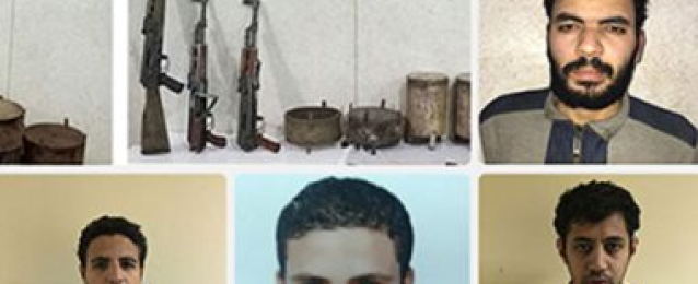 حبس 14 إرهابيا بحركة “حسم” الإخوانية 15 يوما لاتهامهم باغتيال رجال شرطة