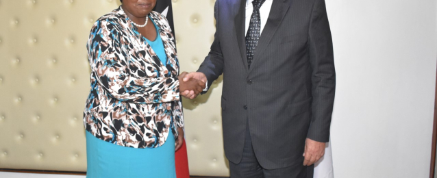 وزير الخارجية يبحث ونظيرته الكينية العلاقات الثنائية والقضايا الإقليمية