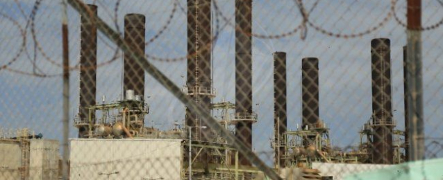 توقف محطة كهرباء غزة عن العمل لنقص الوقود