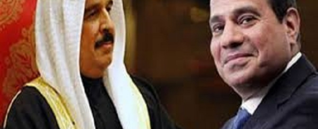 الرئيس السيسي يتلقى اتصالاً هاتفيًا من الملك حمد بن عيسى ملك البحرين