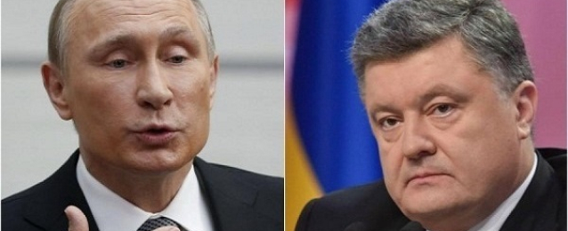 بوتين وبوروشينكو يبحثان هاتفيا الأوضاع في جنوب شرق أوكرانيا