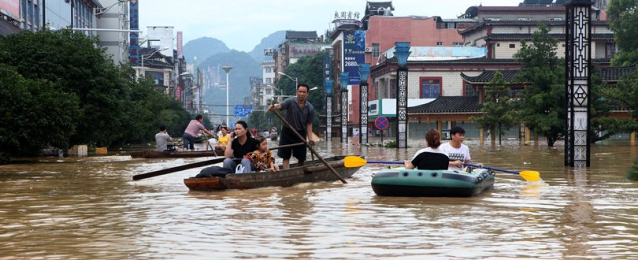 مصرع 6 وتضرر 226 ألفا آخرين في فيضانات جنوب غرب الصين