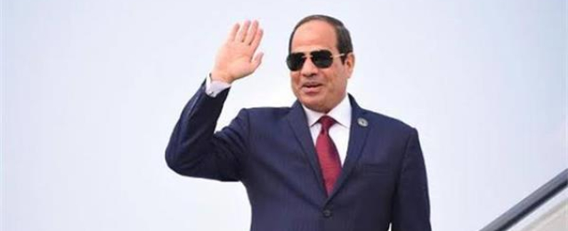 الرئيس السيسي يغادر السودان عائدا إلى القاهرة