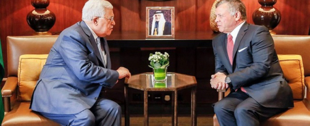العاهل الأردني يؤكد ضرورة إطلاق مفاوضات جادة لإقامة الدولة الفلسطينية المستقلة