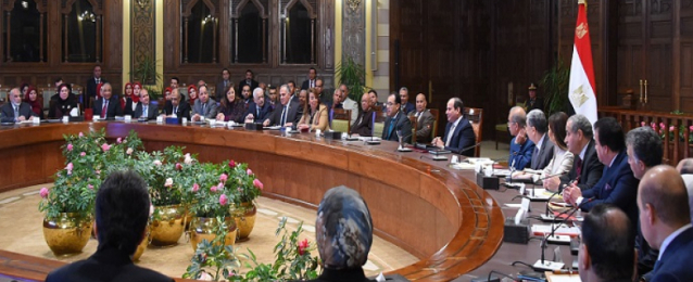 الرئيس السيسى يوجه بإقامة مجمع مميكن يضم مقرات المصالح الحكومية بالوادي الجديد