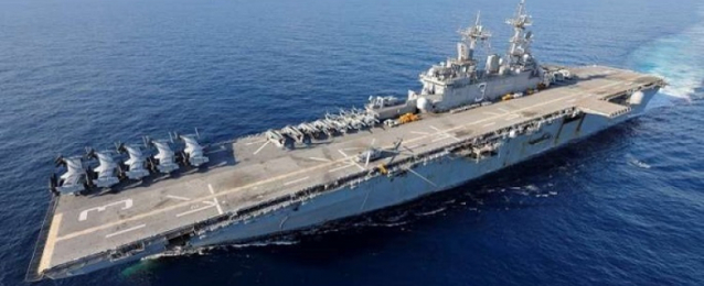 سفن حربية أمريكية وقوات من المارينز باتجاه سوريا للمساعدة فى سحب القوات
